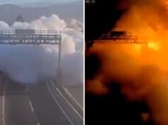 Santiago, Chile: Truck crash causes massive gas explosion on highway killing four and injuring 17