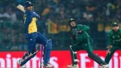 سری لنکا کا 212 رنز کے ہدف کا تعاقب جاری، پاکستان سیمی فائنل کی دوڑ سے باہر