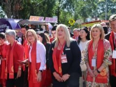 Federal, Victoria leaders meet for uneasy Lunar New Year as One Nation surges