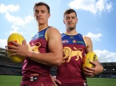 Brisbane Lions reveal captaincy trio to lead quest for a hat-trick of premierships