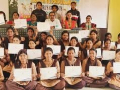 ଛାତ୍ରୀ ଆତ୍ମରକ୍ଷା ପ୍ରଶିକ୍ଷଣ ଶିବିର ଉଦଯାପିତ