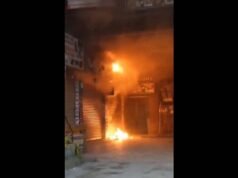 Fire breaks out at commercial building Kukatpally, no casualties