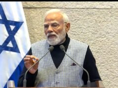 India stands with Israel firmly with full conviction, Modi tells Knesset