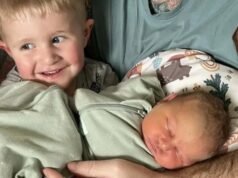 Family of ‘baby Luka’ welcome little sister 17 months after coffee attack ordeal