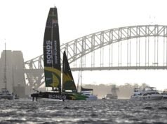 Great evidence for SailGP', S. Jensen following a recovery from an injury