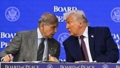 ٹرمپ کی میزبانی میں ہونے والے بورڈ آف پیس کے اجلاس میں شہباز شریف بھی شامل: ’پاکستان اپنی سرخ لکیریں واضح کر چکا ہے‘