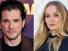 Ex-Game of Thrones stars Kit Harrington and Sophie Turner struggle through steamy scenes in The Dreadful