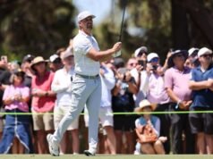 American star takes outright lead at LIV Adelaide