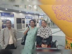 Indian woman reunited with family after being stranded in Saudi Arabia