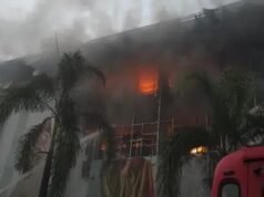 ജയലക്ഷ്മി സില്ക്സിലെ തീപിടിത്തം; കോടികളുടെ നഷ്ടം സംഭവിച്ചതായി സൂചന