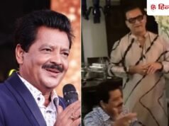 उदित नारायण का पार्टी में ड्रिंक करते हुए वीडियो वायरल, लोग बोले- गणेश जी की फोटो के सामने ये सब
