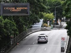 State brackets as tropical looms but ', she', ill be proper ',