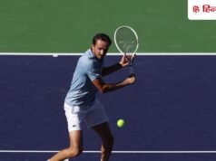 मेदवेदेव ने अल्काराज को साल की पहली हार का स्वाद चखाया, इंडियन वेल्स के फाइनल में जगह बनाई