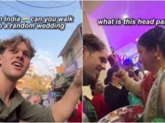 Australian vlogger walks into random Indian wedding, ends up dancing at sangeet