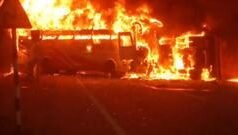 మార్కాపురం: ప్రైవేట్ ట్రావెల్ బస్, టిప్పర్ ఢీకొని ‘క్షణాల్లో వ్యాపించిన మంటలు’.. 14 మంది మృతి