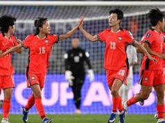 Korea looks on over Asian Cup tormentor Japan in Desperate.