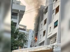 Short circuit in washing machine sparks fire at Hyderabad gated community