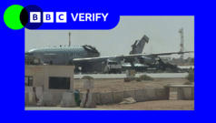 سعودی فضائی اڈے پر دو ٹکڑوں میں بٹے امریکی طیارے کی تصویر کی حقیقت: کیا یہ ایرانی حملے کا نتیجہ ہے؟