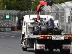 Mercedes star in race against time after crash