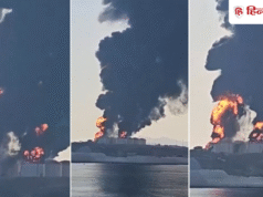 मिडिल ईस्ट में हाहाकार, ओमान के सलालाह पोर्ट पर ईरान का हमला; धधक रहा लाखों लीटर तेल