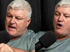 Stuart MacGill clashes with podcaster over remarks about David Warner’s wife