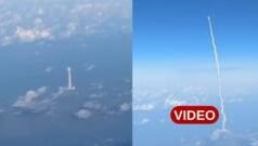 ఆర్టెమిస్ 2 రాకెట్ లాంచ్ను విమానంలో నుంచి చూస్తే…