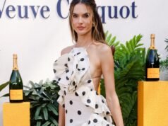 Alessandra Ambrosio sparks engagement speculation after appearing with a gold band on her wedding finger