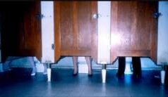 सार्वजनिक शौचालयांमध्ये आतल्या व्यक्तीचे पाय दिसतील अशी रचना का केलेली असते?