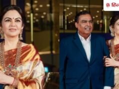 Nita Ambani का गोल्डन साड़ी में रॉयल लुक, NMACC एनिवर्सरी में चुराई लाइमलाइट