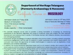 Telangana Dept of Heritage offers certificate courses in archaeology, museology