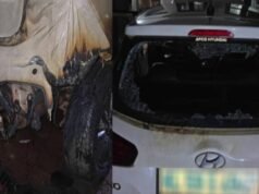 പയ്യന്നൂരില് യുഡിഎഫ് സ്വതന്ത്ര സ്ഥാനാര്ത്ഥി വി കുഞ്ഞികൃഷ്ണന് അനുകൂലിയുടെ വീടിന് നേരെ ആക്രമണം; കാറിന് തീയിട്ടു