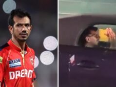 Did Chahal smoke while driving and toss cigarette on the road? Video goes viral