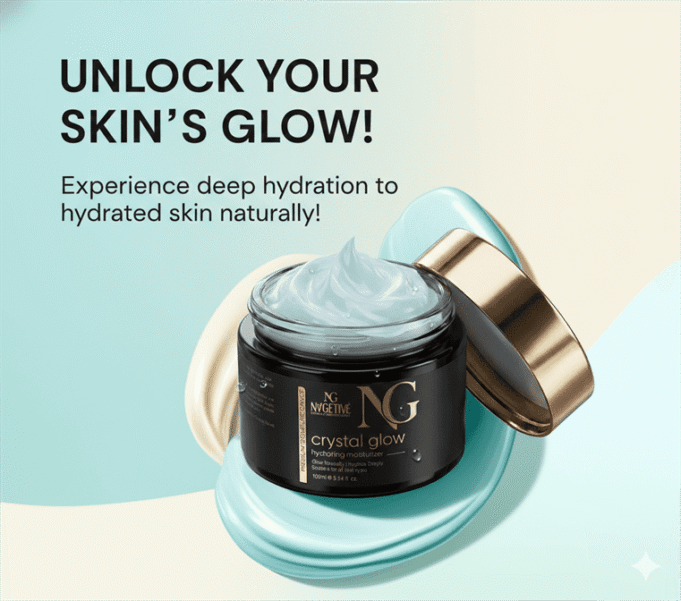 Nagetive Introduces Crystal Glow Moisturizer to Boost Hydration and Natural Skin Glow NAGETIVE CRYSTAL GLOW MOISTURISER
